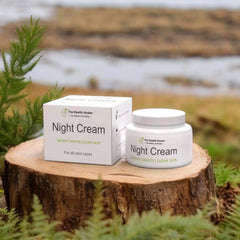 Night Cream For Bright, White And Clear Skin.