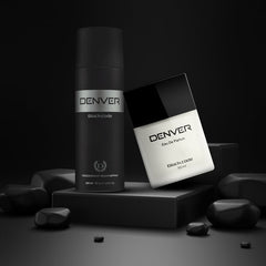 Denver Black Code Gift Pack | 60ml Perfume | 200 ml Deodorant