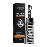 Sadoer cool styling oil head gel strong shape refreshing men hair styling gel 280ml